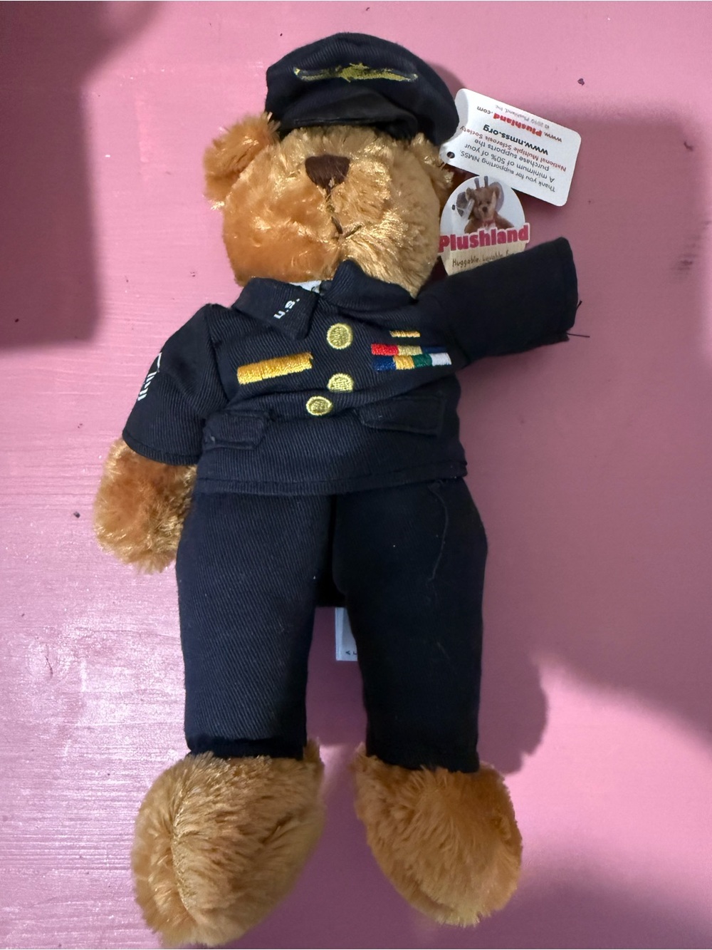 Plushland US Air Force stuffed bear available in 6-inch